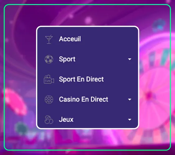 Section du site dédiée aux bonus
