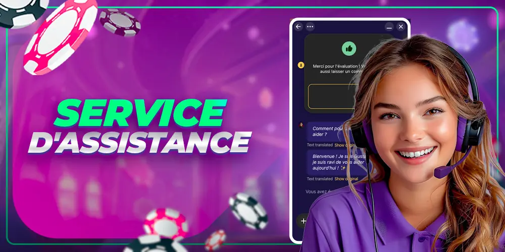 Équipe du service client Igobet France